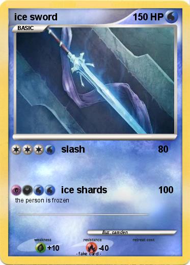 Pokemon ice sword