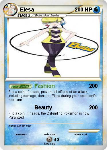 Pokemon Elesa