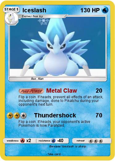Pokemon Iceslash