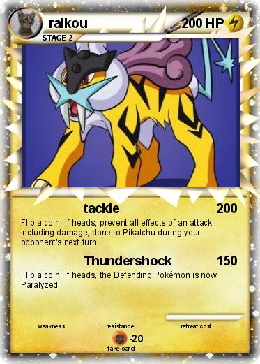 Pokemon raikou