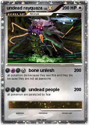 Pokemon undead rayquaza