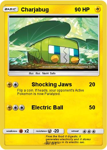 Pokemon Charjabug