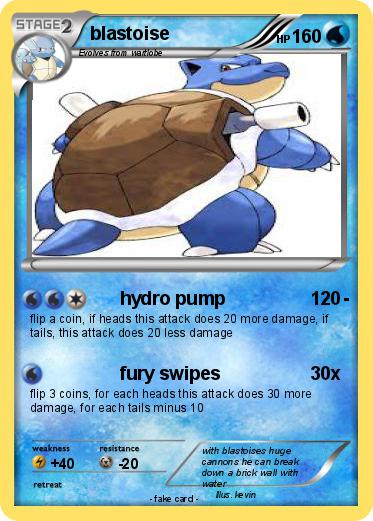 Pokemon blastoise