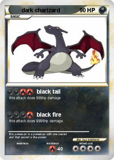 Pokemon dark charizard