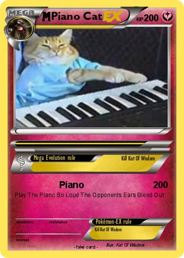 Pokemon Piano Cat