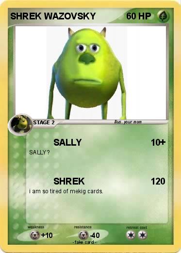 Pokemon SHREK WAZOVSKY