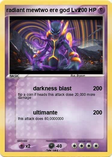 Pokemon radiant mewtwo ere god Lvx