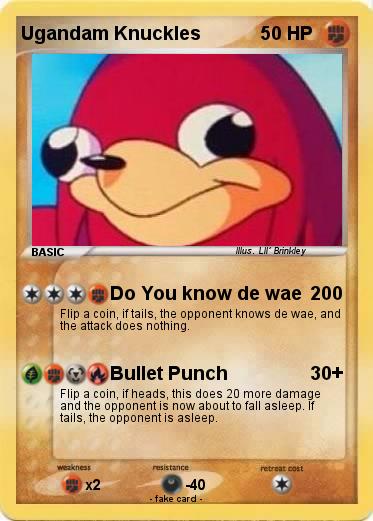 Pokemon Ugandam Knuckles