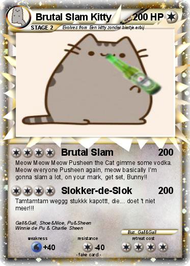 Pokemon Brutal Slam Kitty