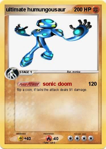 Pokemon ultimate humungousaur