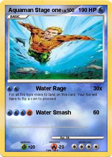 Pokemon Aquaman Stage one