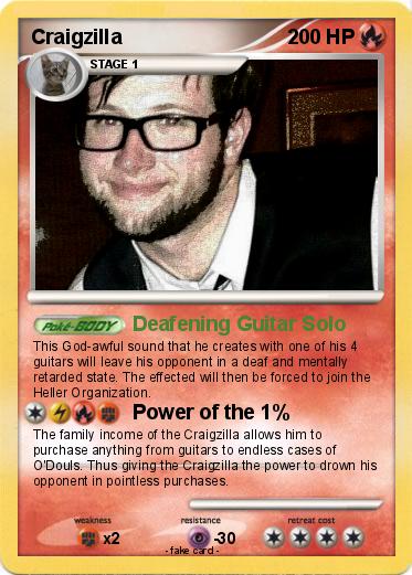 Pokemon Craigzilla