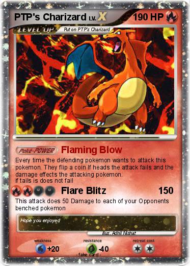 Pokemon PTP's Charizard