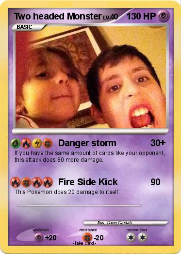 Pokemon Two headed Monster