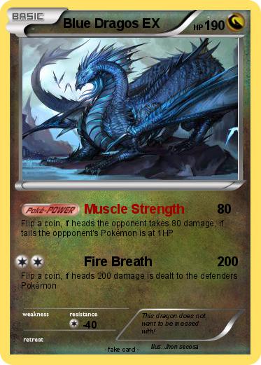 Pokemon Blue Dragos EX