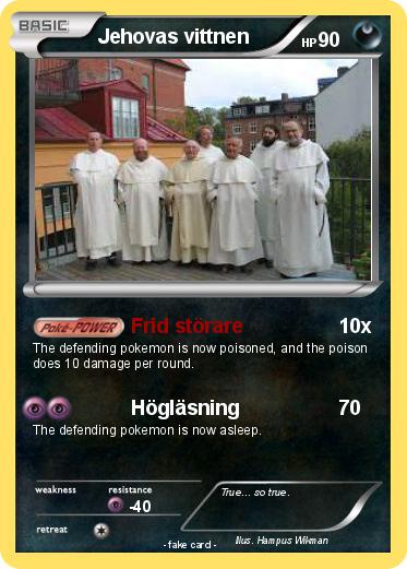 Pokemon Jehovas vittnen