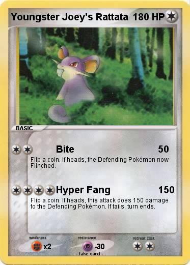 Pokemon Youngster Joey's Rattata