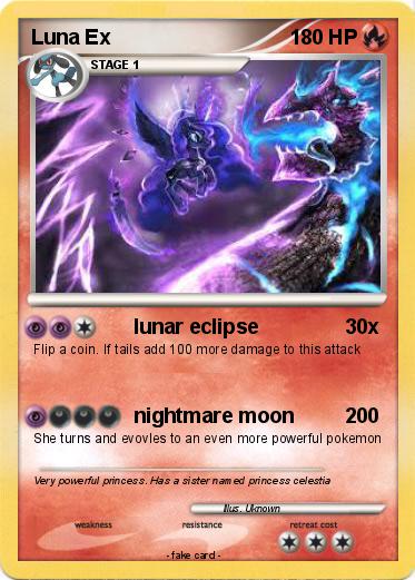 Pokemon Luna Ex