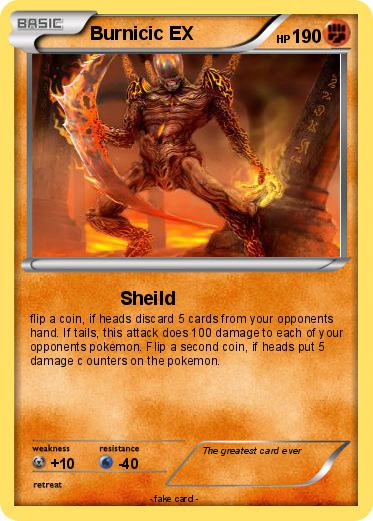 Pokemon Burnicic EX