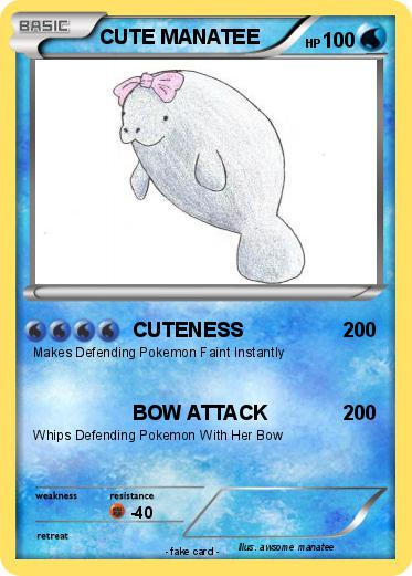 Pokemon CUTE MANATEE