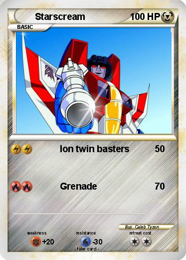 Pokemon Starscream