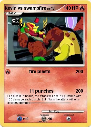 Pokemon kevin vs swampfire