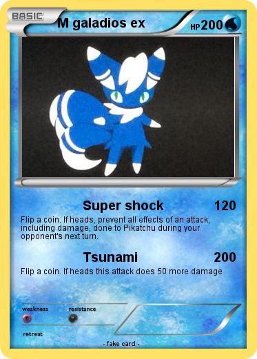 Pokemon M galadios ex
