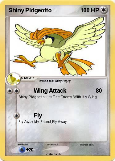 Pokemon Shiny Pidgeotto