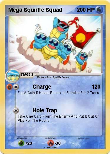 Pokemon Mega Squirtle Squad
