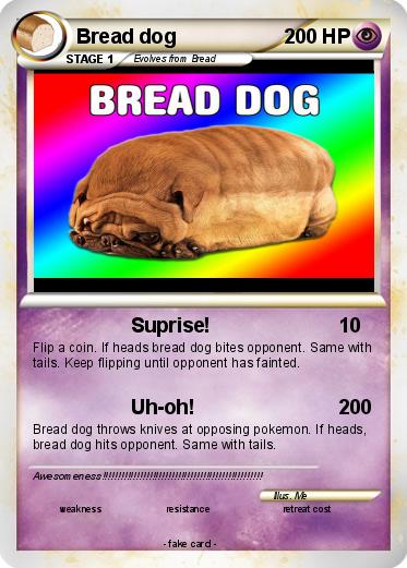 Pokemon Bread dog