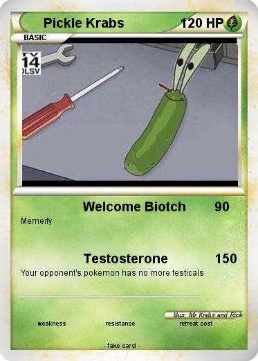 Pokemon Pickle Krabs