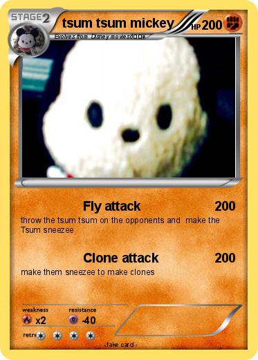 Pokemon tsum tsum mickey
