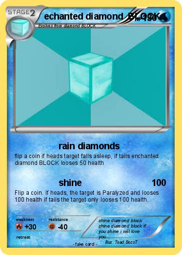 Pokemon echanted diamond  BLOCK