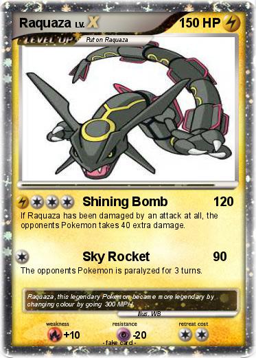 Pokemon Raquaza