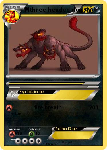 Pokemon three headed dog