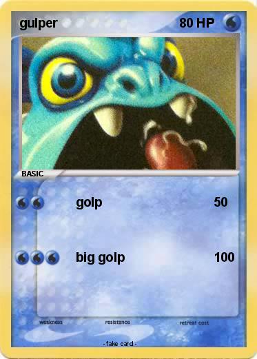 Pokemon gulper