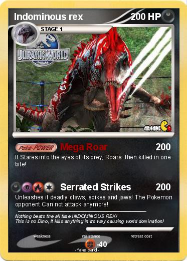Pokemon Indominous rex