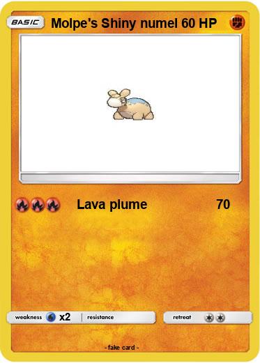 Pokemon Molpe's Shiny numel