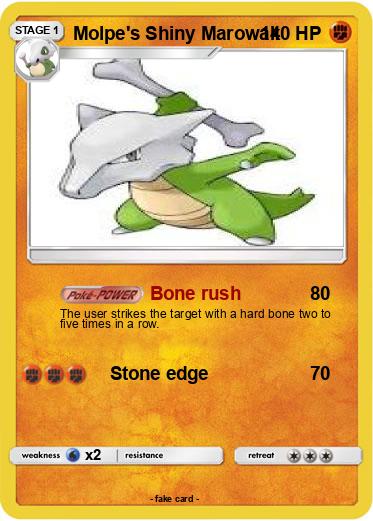 Pokemon Molpe's Shiny Marowak