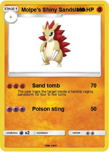 Pokemon Molpe's Shiny Sandslash