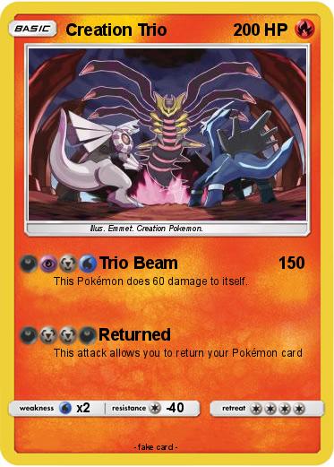 Pokemon Creation Trio