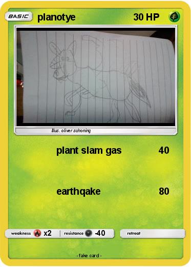 Pokemon planotye