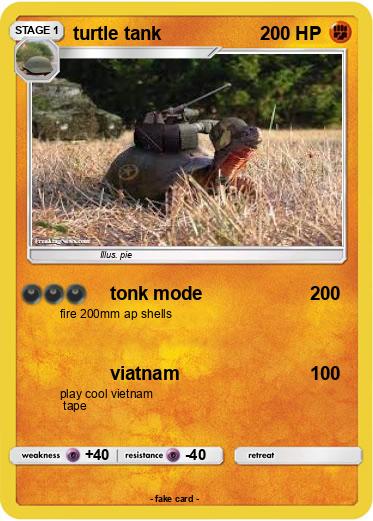 Pokemon turtle tank