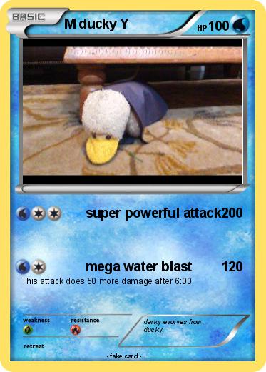 Pokemon M ducky Y