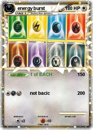 Pokemon energy burst