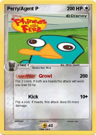 Pokemon Perry/Agent P