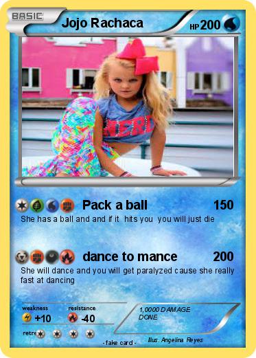 Pokemon Jojo Rachaca