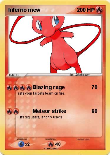 Pokemon Inferno mew