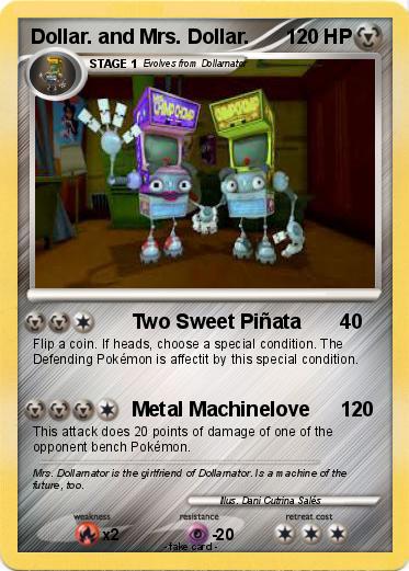 Pokemon Dollar. and Mrs. Dollar.