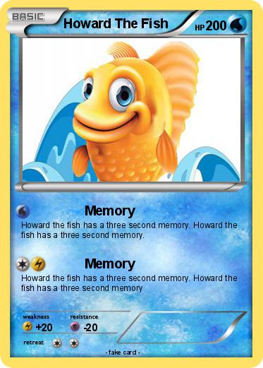 Pokemon Howard The Fish